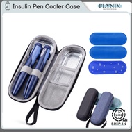 ❄️ Insulin Guard ❄️ Travel Cooler Bag with 2 Ice Packs Compact Storage for Diabetic Medication Water