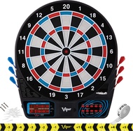 by GLD Products 777 Electronic Dartboard Sport Size Over 40 Games Auto-Scoring LCD Cricket Display I