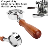 58mm Bottomless Portafilter With 2 Cup Basket For Expobar/ROCKET/FAEMA/RANCILIO Naked E61 Coffee Han