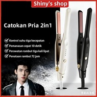 Latest Korean men's hair straightener Ionic 2 in 1 Hair Straightener Curler