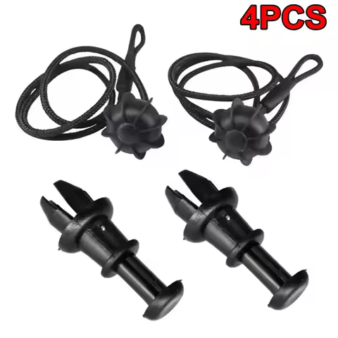 1-4PCS Boot Trunk Parcel Shelf Strap String Clips Tray String Hanger Pivot Hook for Volkswagen GOLF 