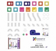 Connetix Ball Run Launcher Pack 47件 磁力片 軌道車 盒裝