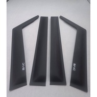 BAIC B J40 CAR WATER GUTTER PLUS/BJ40 SLIM CONVEX MODEL GLOSSY BLACK COLOR