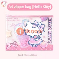 Tôi biết thư mục tệp đường ray dọc của bạn bè Sanrio-Bộ 4 mẫu khác nhau-để lưu trữ tài liệu kích thư