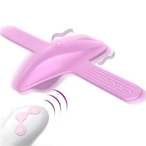 Wearable Panty Vibrator Adjustable Size with Remote Control Mini Butterfly G-spot Clitoral Vibrator 