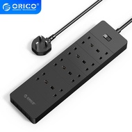 ORICO UK Plug AC Outlet 5 USB Electrical Socket Extension Power Strip For Home Office 8AC 6AC 4AC Ou