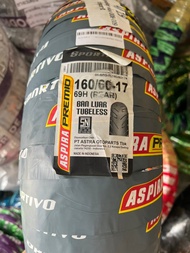 ยางนอก เรเดียล 160/60-17 ASPIRA PREMIO (69H) ยางคุณภาพดี เกินราคา ยางนอกมอเตอร์ไซค์