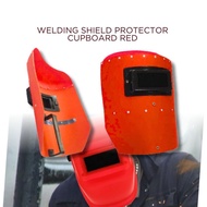 Welding Shield Protector Cupboard Red Hand Shield Cover Welding