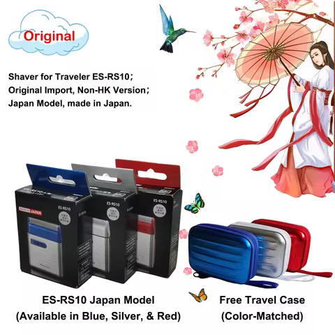 Men's Shaver for Traveler ES-RS10 | DC3V (2 x AA Alkaline) (Japan Model)