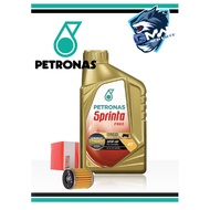 PETRONAS SPRINTA F900 10W-40 10w-50 4T ENGINE Oil Motorcycle 1L FULLY SYNTHETIC 100% ORIGINAL