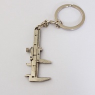 [Hesers]☒¤✚ New fashion car key mini vernier caliper keychain car turbo key chain wholesale