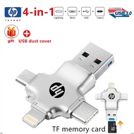 flash drive otg 1tb 4 IN 1 usb 3.0/C Micr/ip/ho/ne/64gb 128gb 256gb 512gb pendrive usb stick for mob