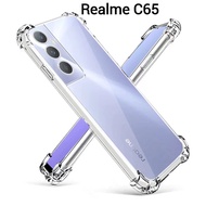 Realme C75x/Realme C75/Realme C65 Model Clear Tpu Case Shockproof Camera Cover Oppo C65