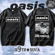24h Shipping N9THNOVA Oasis Rock Band Retro Tour Album Washed Cotton T-shirt, Unisex Street Style 9