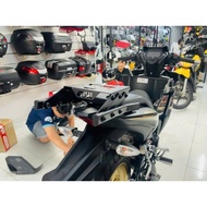 Genuine GIVI MF Exciter 155 Folding Bag (Code MF-Y16ZR) - Folding Rear, Standard Zinc Fit,