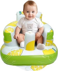 Inflatable Baby Seat, Inflatable Baby Chair for Babies 3 Months and Up, Summer Blow Up Chair with Bu