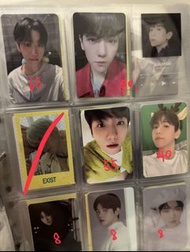 EXO 邊伯賢 小卡