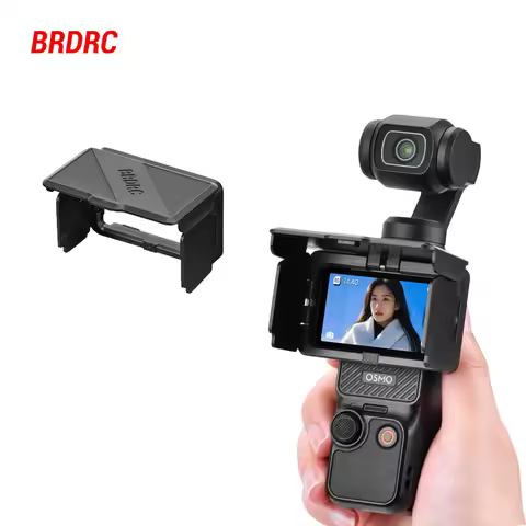 BRDRC Screen Hood, For DJI Osmo Pocket 3,Magnetic Sunshade,Clear in Strong Sunlight,Foldable & Porta