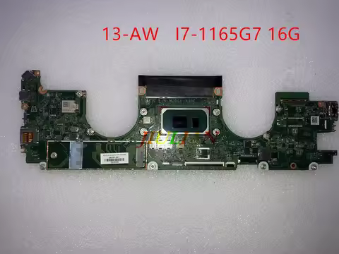 Genuine Original DAX3ACMBAF0 For HP Spectre 13-AW Notebook Motherboard Main Board i7-1165G7 16GB L86