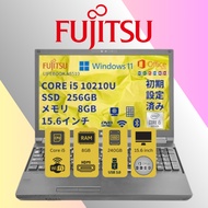 [Gred B] FUJITSU S761 E756 A576 T726 A5510 - Core i5 - 4GB - 120GB SSD - WINDOWS 10 - WIFI READY - L