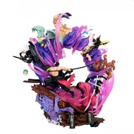 OnePiece Model Zoro and his defeated generals - Height 23cm - weight 1kg7 - FULL BOX - accessories w