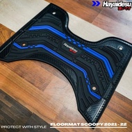 Honda SCOOPY (2021-2023) Floor Mat Karpet Motor-HAYAIDESU