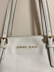Armani Jeans 真皮單肩包