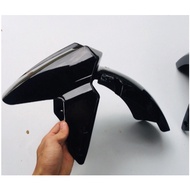 New generation Xmen electric vehicle front fender, beautiful glossy black ebike mudguard