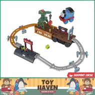 [sgstock] Fisher-Price Thomas &amp; Friends 2-in-1 Transforming Thomas Playset, push-along train and track set with storage