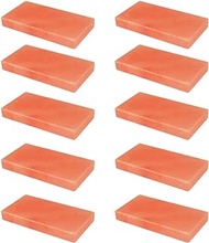 Himalayan Salt Tiles 8x4x1 pack of 10 | Himalayan Salt Bricks | Himalayan Pink Salt Bricks for Home | Salt Tiles for Home Improvement.