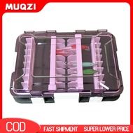 Ltdrao Lure Storage Box Large Capacity Bait Organizer Large Capacity Fishing Tackle Box for Anglers