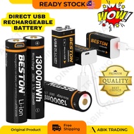 AA AAA AAAA 9V USB Charging Battery Lithium Rechargeable Batteries for Flashlight/Camera/Toys