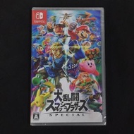 任天堂Switch遊戲《任天堂明星大亂鬥 特別版》（未拆封軟體）。