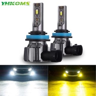 YHKOMS H7 9005 HB3 9006 HB4 H8 H11 H16 LED  H10 3055 Led Fog Light Daytime Running Light DRL6000K 30