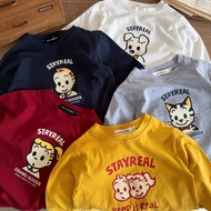 Children's T-Shirt Men's Western Style Spring 2026 Children's Sisters Clothes Cotton Baby Cartoon Bo