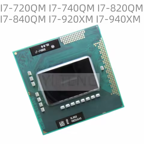 I7-720QM I7-740QM I7-820QM I7-840QM I7-920XM I7-940XM official version of the PGA88 supports HM55/57