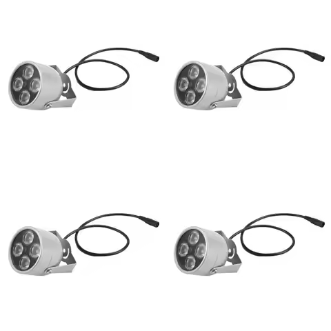 4X 4 Array Leds Infrared Waterproof Night Vision IR Illuminator Light Fill Light DC 12V For Security