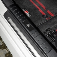 Car Threshold Protector Stainless Steel Decorative Sticker For Toyota GR86 Subaru BRZ Door Sill Peda