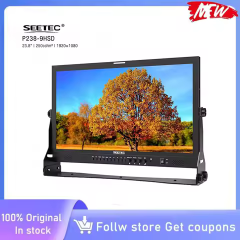 SEETEC P238-9HSD 23.8 inch Production Broadcast Director LCD Monitor IPS Full HD 1920x1080 3G-SDI 4K