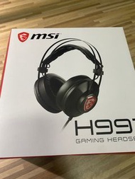 全新原廠 MSI 微星 H991 GAMING HEADSET 電競耳機 耳麥 有線耳機 耳罩式耳機