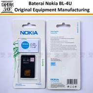 Baterai BL4U BL-4U Nokia 206 301 500 3120C Classic Klasik 5250 5330 5730 XpressMusic 6212 6216 Class