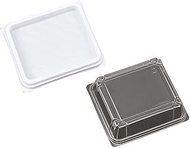 Daikoku Industry Food Pack FM Bento Container Series F Palais 80A-CF Body/Lid: Set of 25, Approx. 5.