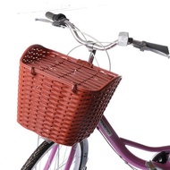 Bicycle Basket Front Basket Folding Basket Mountain Bike Vintage Vegetable Basket Universal Cover