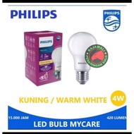 Philips LED WARMWHITE Bulb 4W