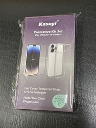 【全新】Kasuyi iPhone 14 Pro Max 6.7吋 透明 保護套  連 Mon貼 保護貼