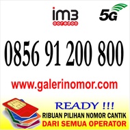 Nomor Cantik IM3 Indosat Prabayar Support 5G Nomer Kartu Perdana 0856 91 200 800