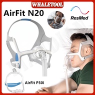 Original Resmed AirFit N20 P30i N30i F20 Nasal Mask Face Mask Mouth Nose Mask Comfortable Silent Imp