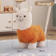 Cute Alpaca Shaped Kids Stool