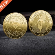 USDT Cryptocurrency Physical Coin Tether USD Collectible Storage Organization Other Overseas Brands 