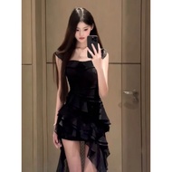 - Sierra Summer Ruffle Dress, Beach Dress, Long Beach Dress, Summer Dress - SEOULCHIC.id